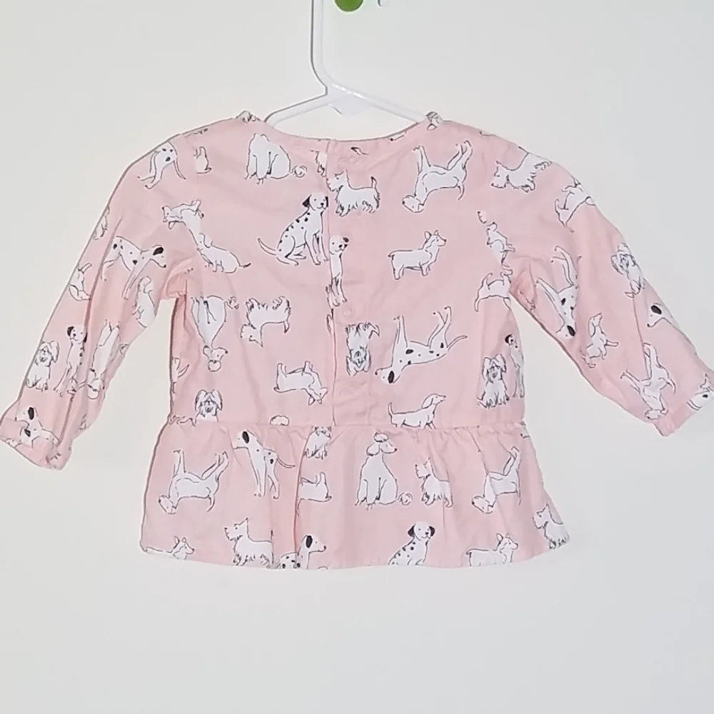 Carter's Dog Print Shirt 9m